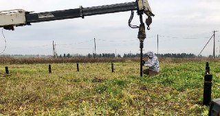 Установка винтовых свай Благовещенск цена от 3159 руб.